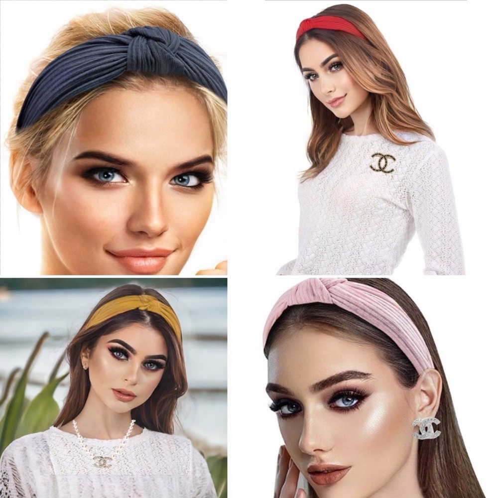 Ribbed Comfort Fit®️ Top Knot Headband